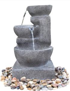Wholesale Decorative Outdoor Tiered Water Fountains In Magnesia Material from china suppliers