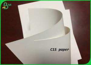 Wholesale 80gsm 130gsm Coated  Silk C1S Paper For Making Advertising Brochure Or Birthday Card from china suppliers