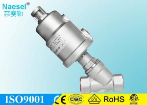 Wholesale 2 / 2 Way Pneumatic Solenoid Valve , Angle Seat Automatic Solenoid Valve Ss Valve Body from china suppliers