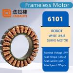 Faradyi Professional Production Frameless Motor BLDC Motor 60mm High Torque Low