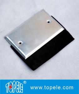 Wholesale Flat One - gang Aluminum Stamped Cover , Weatherproof Electrical Outlet Boxes from china suppliers
