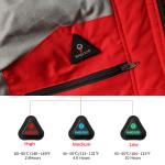 Garment Manufacturer Quality Heated Softshell Jacket Waterproof Breathable