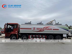 Wholesale Shacman 8x4 370HP 33cbm 35cbm 37cbm Fuel Tanker Truck For Gasoline Delivery from china suppliers