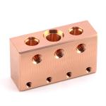 Machining Brass Hydraulic Valve Blocks CNC Milling Stainless Steel Hydraulic