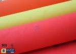 Fiberglass Fire Blanket Red Acrylic 0.43MM 490G Satin Welding Safety Fabric