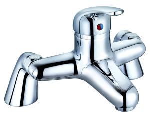 Wholesale Brass Material Bath Shower Mixer Faucet With Chrome Finish T8025 from china suppliers