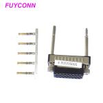 Female V.35 Crimp Housing Connector with Metal Shell And Screws Lock