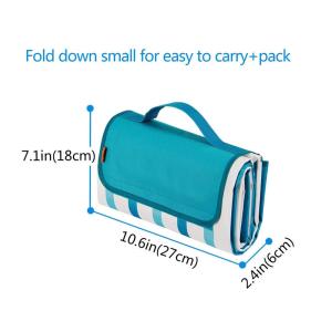 Wholesale Extra Large Foldable Packable Picnic Blanket 200 x 200cm from china suppliers