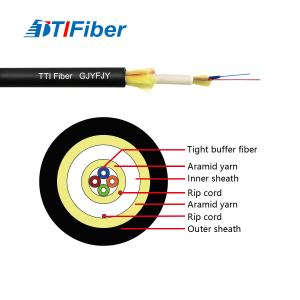 Wholesale Indoor Outdoor Non Metallic LSZH Fiber Optic Cable GJYFJY Singlemode from china suppliers