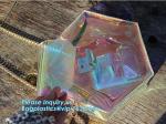 handbags pvc shoulder bag for ladies zipper waterproof pvc bag, transparent PVC