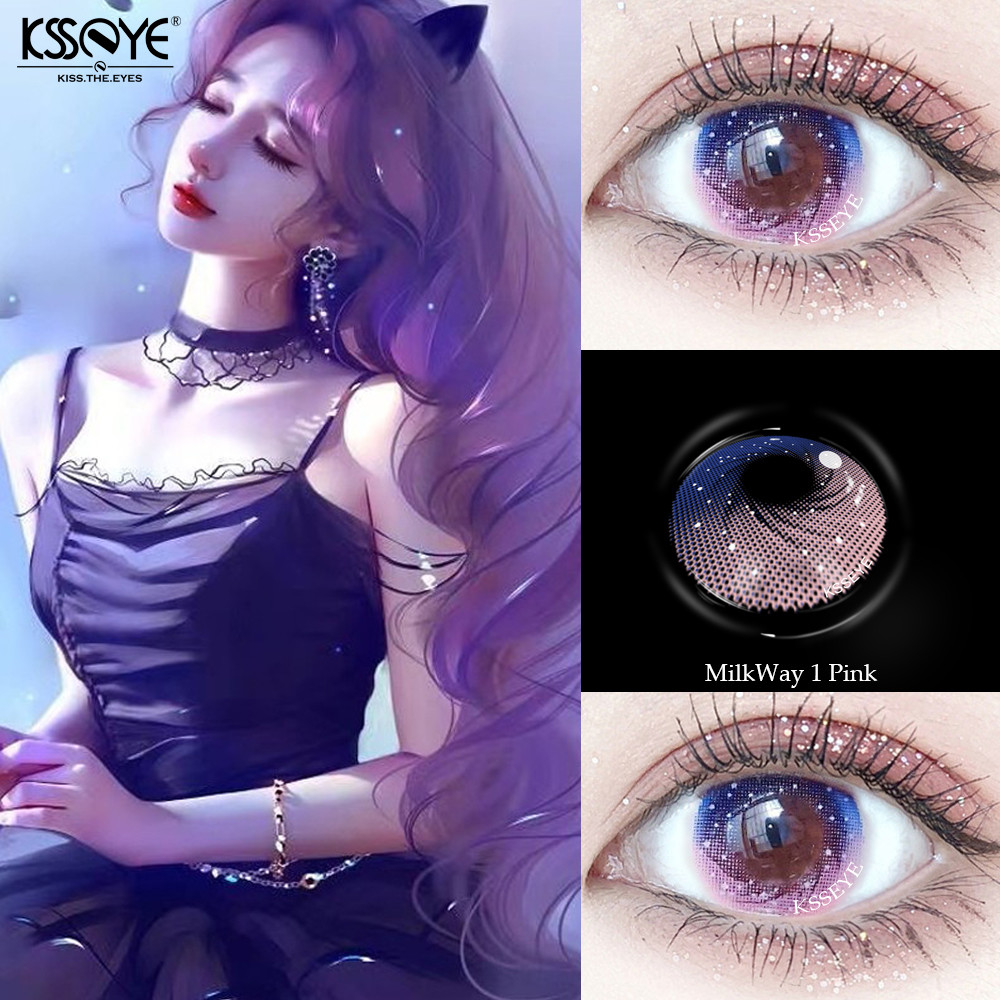 Yearly Good Quality Brand Soft Cosmetic Contact Lens HEMA-NVP Materials