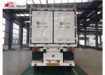 Hydraulic Wing Van Platform Semi Trailer Container Delivery With Tail Retractabl
