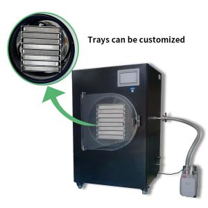 Wholesale 8 Tray Vacuum Freeze Dryer Vacuum Food Dryer Home 220 Volt from china suppliers