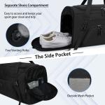 Large Weekender Overnight Waterpproof High Quality Duffle Gym Sport Toiletry