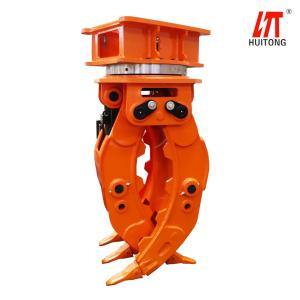 Wholesale Selling 25-35 ton Hydraulic excavator grapple for excavators, best quality and good price, ISO9001 certifiPCion. from china suppliers