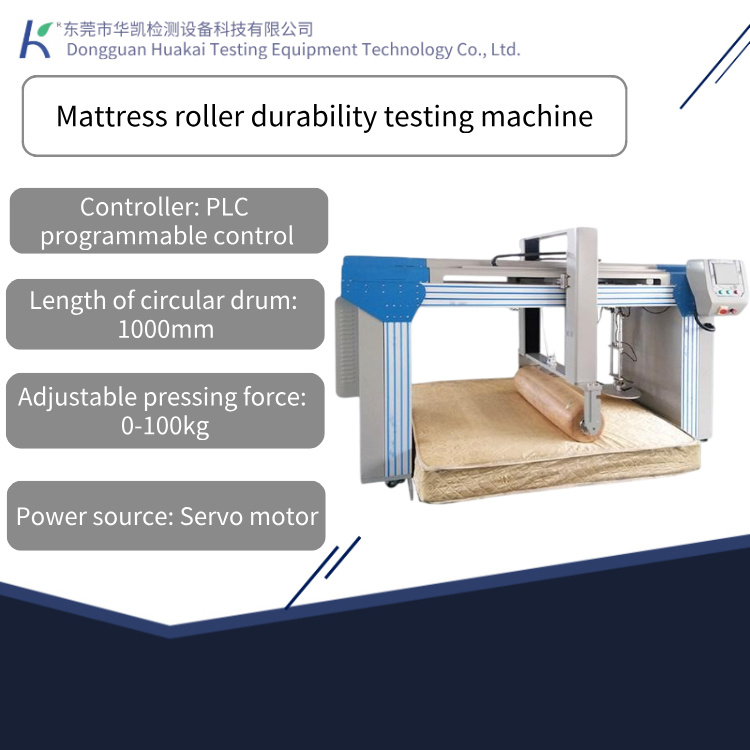 Mattress Drum Cycling Durability Tester Mattress Rolling Durability Testing Equipment