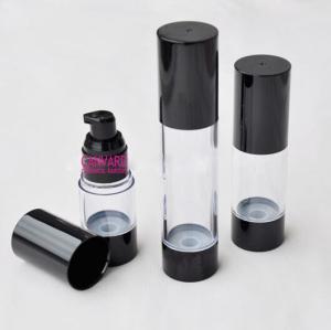 Wholesale Black airless pump container 15ml,30ml,50ml from china suppliers