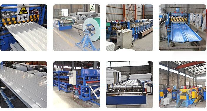 Prepainted Colour Coated Metal Corrugated Roofing Sheets For Building