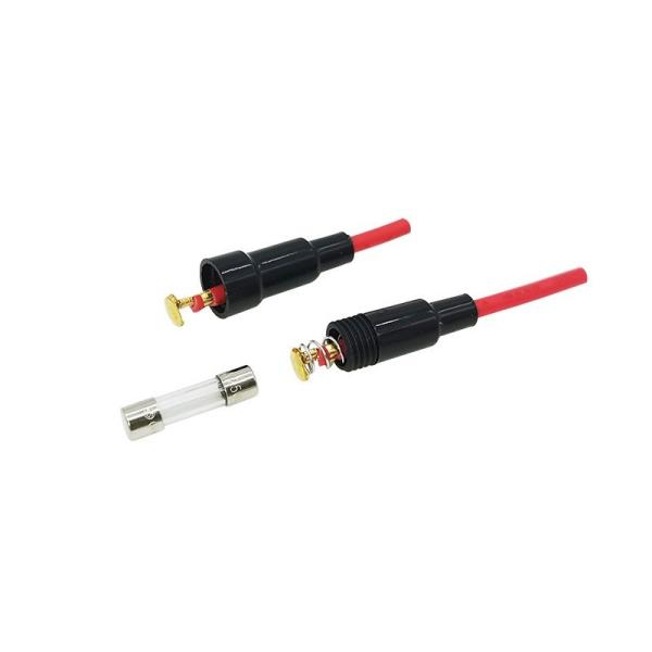 Waterproof Screw Inline Fuse Holder 10A 250V For 522 521 523 2AG 5x20mm Glass