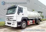 SINOTRUK HOWO Sewage Suction Tanker 4X2 Truck 12000L Vacuum Tank