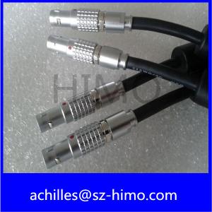 Wholesale 2pin lemo circular straight plug cable assembly from china suppliers