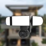4G 4MP Cellular Solar Security Camera Pan Tilt 19200mAh Battery Operated CCTV