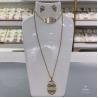 Buy cheap Bee Nest Rhinestone Necklace Bracelet Set K Gold Plated Stainless Steel Jewelry from wholesalers