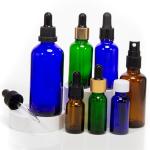 Custom Amber Eye Glass Dropper Bottles For Serum Cosmetic
