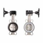 6 Inch Gearbox Stainless Steel EPDM Seat Butterfly Valve for Water Industrial
