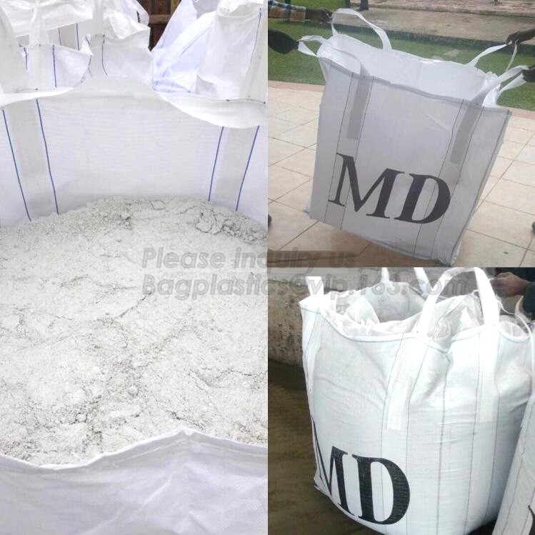 New construction waste skip bag/pp woven jumbo big bag with liner,fibc jumbo PP woven big bag super sack for cement,PACK
