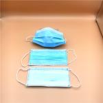 Non Woven Fabric 3 Ply Face Mask / Medical 3 Layer Face Mask High Filter