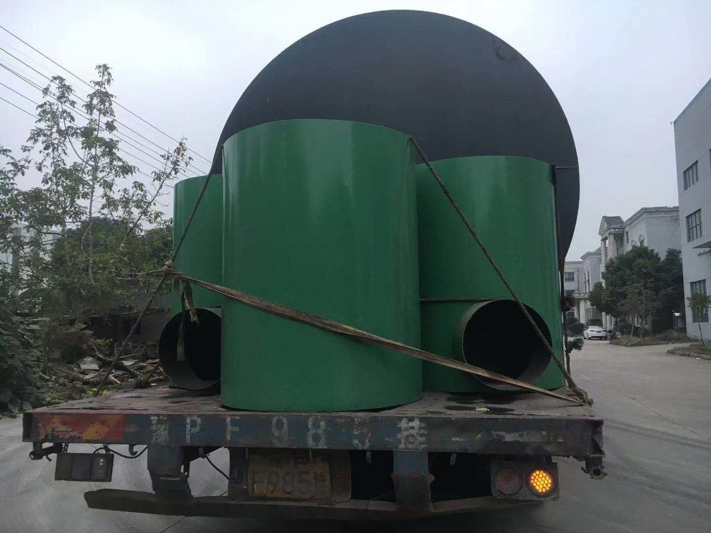 ISO9001 Water Purifier Equipment , Gravity Valveless Water Filter Tank