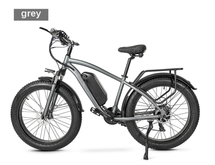 750W 26 Inch Electric Mountain Ebike With 7 Speed Gears And Hydraulic Disc Brake