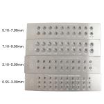Round Shape Jewelry Accessories Tools Tungsten Carbide Wire Drawplate