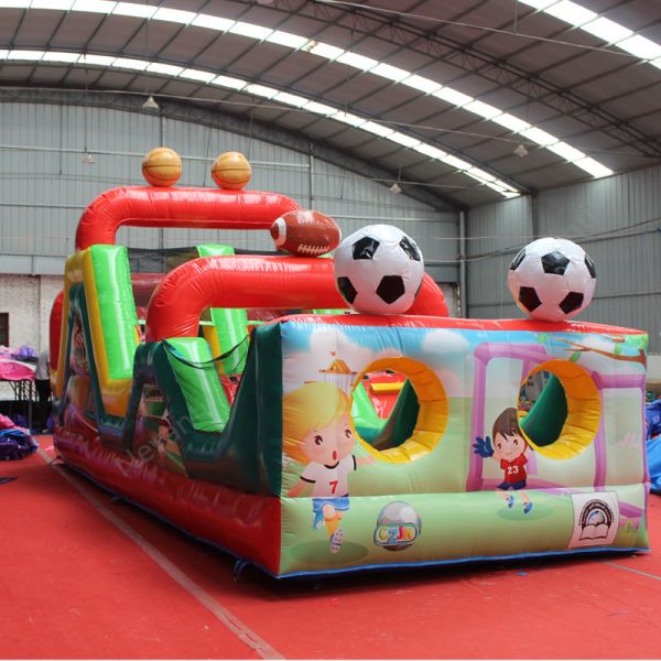 Customized Size Inflatable Bouncer Hamburg Castle Perfect for Obstacle Courses