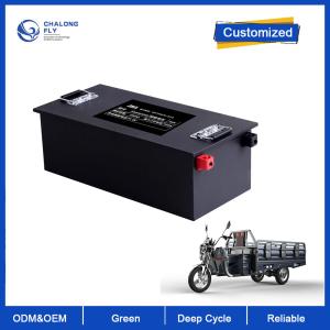Wholesale 48v 60v 72v 100ah 200ah 300ah Customized Electric Moped Tricycle Lithium Battery 48V 60Ah Lifepo4 Electric Rickshaw Car Battery from china suppliers