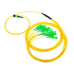 Wholesale SM 8 12 24 48 Cores Fiber Optic Patch Cord Manufacturer SC - MPO Optical Fiber Jumper from china suppliers