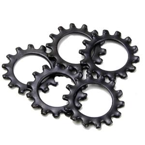 Wholesale Carbon Steel Black Oxide External Tooth Lock Washer DIN6797 Toothed Lock Washers from china suppliers