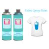 Buy cheap Black Fabric Spray Paint Acrylic Spray Paint For Clothing / Shoes UV Resistant from wholesalers