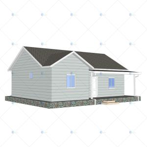 Wholesale Heya-2Q06 China 2 room light gauge house easily constructed durable prefabricated house from china suppliers