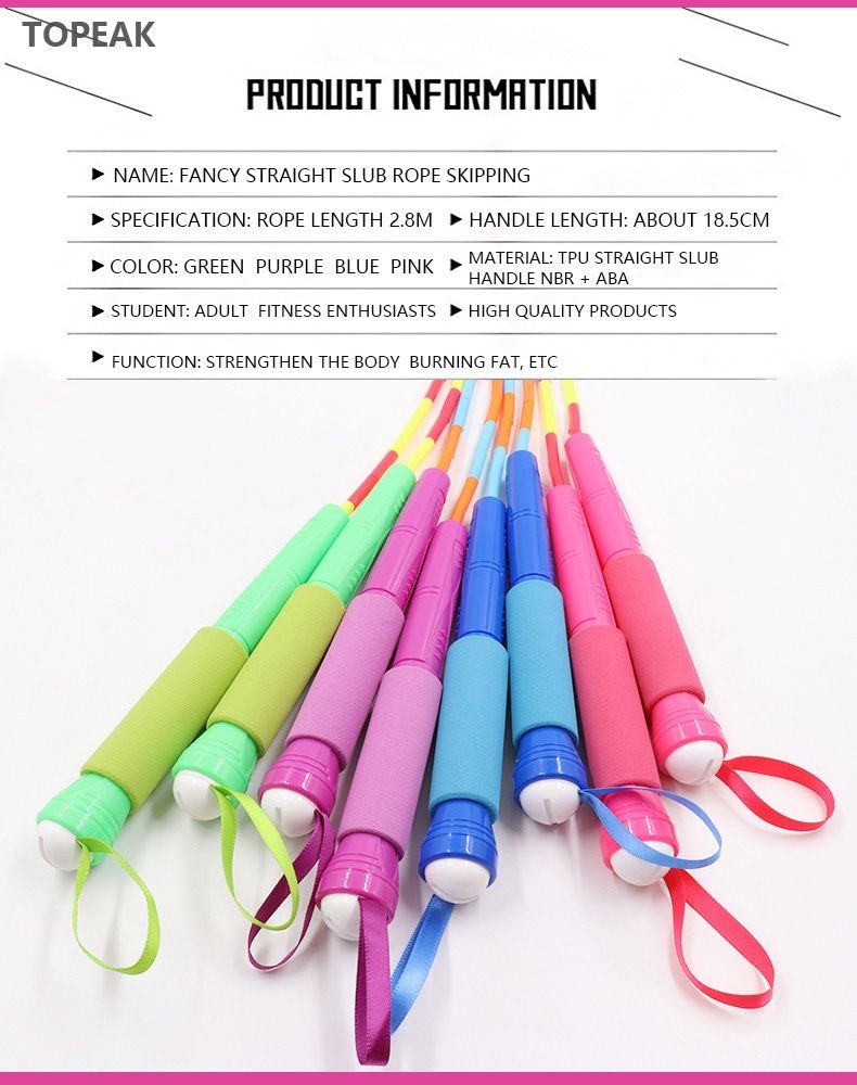 Segmented Custom Jump Ropes Workout For Beginners Female Green 2.7M