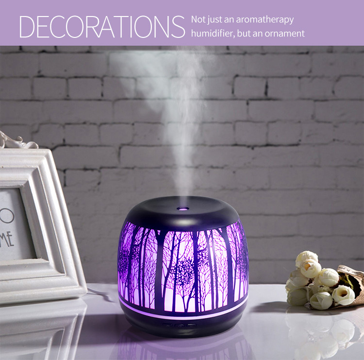 Home Office 35ML/H 12W 500ml Spa Aromatherapy Diffuser