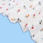 120GSM Printed Double Gauze Fabric 40S For Pregnant Dress Any Design