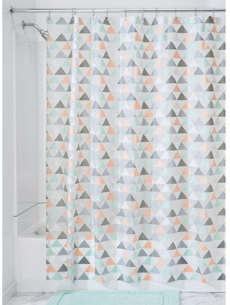 Plastic Waterproof Mold Mildew Resistant PEVA Shower Curtain
