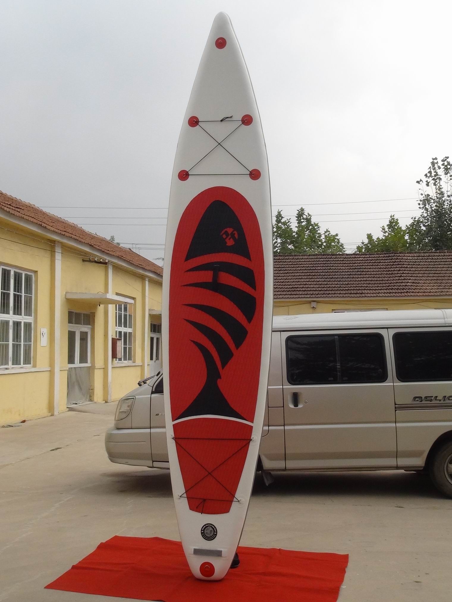 Colorful Inflatable SUP Board Easy Take With 11 Feet Long 6 Inch Thickness