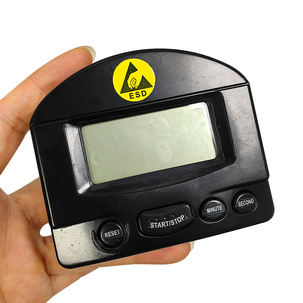 LED Multifunctional ESD Antistatic Timer For Cleanroom Lab Electronic Alarm Clock Forward Backward Reminder Device