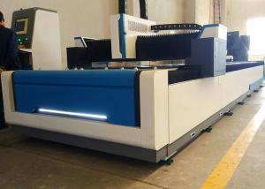Wholesale High Efficiency CNC Laser Steel Cutting Machine , 1000W 1500 X 6000mm Industrial Laser Cutter from china suppliers