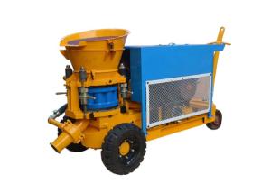 Wholesale Yellow 5.5m3/H Gunite Sprayer Diesel Engine Dry Shotcrete Machine from china suppliers