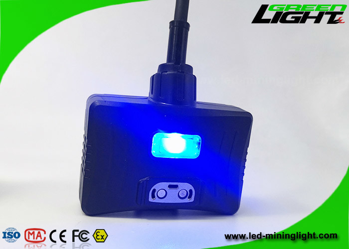 Dual Beam Semi Corded Rechargeable Mining Cap Lights WiFi Tracking 15000lux
