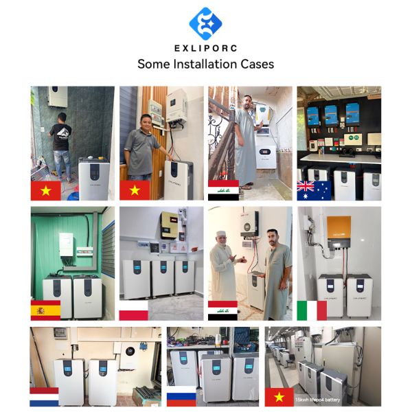 16kWh High Voltage LiFePO4 Battery System for Home Solar Energy Storage Expandable to 256kWh